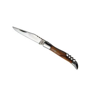 Tradition Foldekniv med proptrækker, Oliventræ