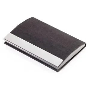 Visitkortholder metal - Troika Card stand - Sort