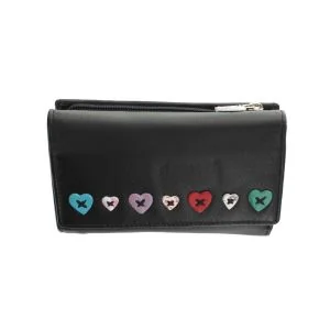 Mala Leather Lucy Damepung med hjerter