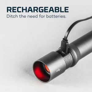 NEBO Davinci™ 2000 Genopladelig LED-Lommelygte
