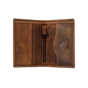 Visconti Pung Arrow Hunter RFID Tan Læder