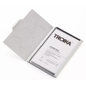 Troika Global Contacts Visitkortetui Metal