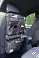Praktisk opbevaring til bilens bagsæde, Organizer med 10 rum og sparkebeskyttelse