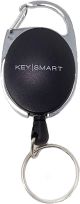 KeySmart Retractable Karabin - Bælteclips Nøglering Multifunktionelt Badgeholder