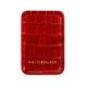 GoldBlack iPhone MagSafe Wallet Læder Red Croco